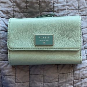 Leather Fossil wallet.  Very gently used.